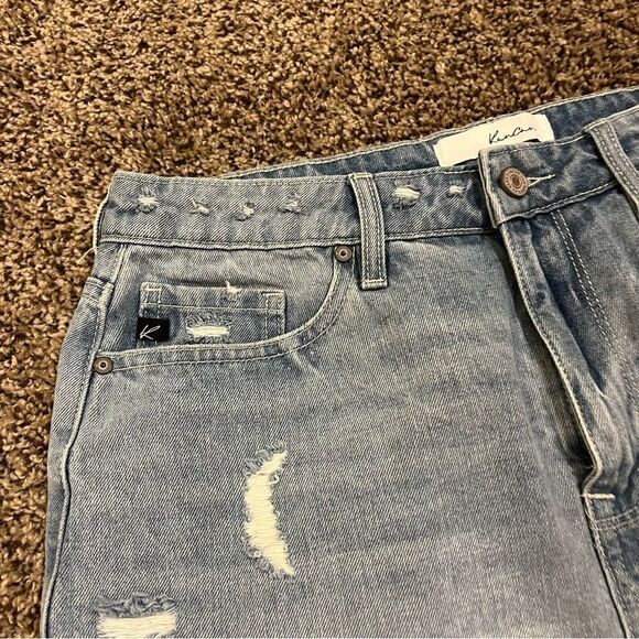 KanCan GIANNA FRINGED HEM MINI SKIRT - Picture 10 of 14